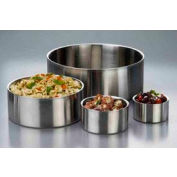 American Metalcraft DWB10 - Bowl, 10 x 4, Straight Sided, Double Wall