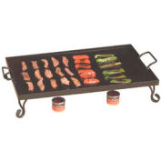 American Metalcraft GS27 - Griddle, 27 x 16 x 5, Includes Stand, Black Wrought Iron
