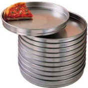 American Metalcraft HA5113 - Pizza Pan, Self Stacking, 13" Dia., 1-1/2" Deep, Solid