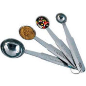 American Metalcraft MSSR74 - Measuring Spoons, 1 Tbl., 1 Tsp., 1/2 Tsp., 1/4 Tsp.