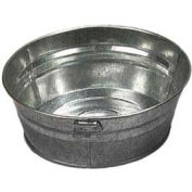 American Metalcraft MTUB83 - Tub, 8" Dia. x 3H", Handles, Galvanized Steel