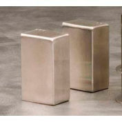 American Metalcraft SP4 - Salt & Pepper Shaker Set, 2-1/2"H, Rectangle
