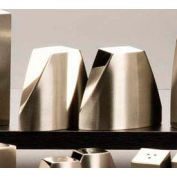 American Metalcraft SPDX22 - Salt & Pepper Shaker Set, 2-5/8"H x 3-1/4"W, Triangle