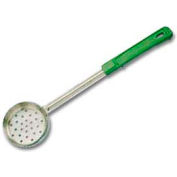 American Metalcraft SPNP4 - Spooner, Ladle Style Perf. Bowl, 4 Oz., 3-3/8" Dia., Grip Handle, Green