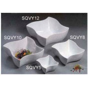 American Metalcraft SQVY10 - Squavy Bowl, 152 Oz., 10-1/2" Dia., Porcelain, White