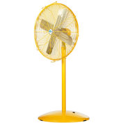 Airmaster 20" Pedestal Fan W/ Pull Chain Switch, 2 Speed, 3637 CFM, 1/3 HP, 1 Phase