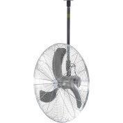 Airmaster 18" Ceiling Fan, 3 Speed, 2600 CFM, 115V, 1/5 HP, 20-1/2"W x 20-1/2"H x 16-1/4"D