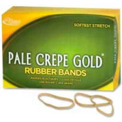 Alliance® Pale Crepe Gold® Rubber Bands, Size # 32, 3"x 1/8", Natural, 1 lb. Box