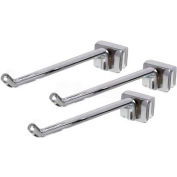 3" Hook For Jewerly Display, Chrome - Pkg Qty 12