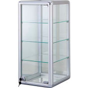 Countertop Glass Showcase 14" L x 12"(D) x 27"(H)