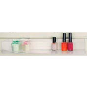 Triple Hosiery Bin Displays, Slatwall, 7-1/2" W X 4-1/4" H, 1/8" Thick, Acrylic, Clear