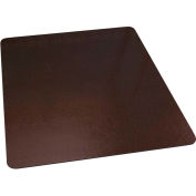 ES Robbins® Bulk Pack Chair Mat for Carpet - 46" x 60" - Bronze - Straight Edge- Ind. Pkg