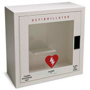 Allegro 4210-01 Defibrillator Cabinet With Alarm, Metal