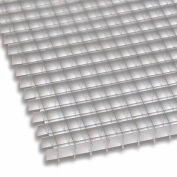 American Louver Eggcrate Grille Panel, Oversized, Alum, Mill, 48" x 48", PK10