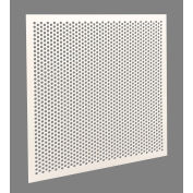 American Louver Stratus 1/4" Perforated Plastic Panel, Ceiling T-Grid, PK2