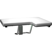 ASI® Folding Shower Seat with Sponge Cushion - Right Hand Seat - 8205-R