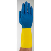 Chemi-Pro® Supported Neoprene Gloves, Ansell 87-224-7, 1-Pair - Pkg Qty 12