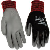 HyFlex® Lite Polyurehtane Coated Gloves, Ansell 11-600, Size 10, Black/Gray, 1 Pair - Pkg Qty 12