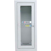 Potter Roemer Alta Steel Fire Extinguisher Cabinet, Breakable Glass Window Lock, Surface Mt.