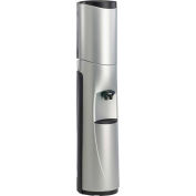 Aquaverve Bottleless Pacifik Model Commercial Cold Water Cooler W/ Filtration - Silver W/ Black Trim