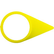 AME International CheckMate, Loose Wheel Nut Indicator, Bag of 100, 30MM, Hi-Vis Yellow
