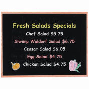 Aarco Display Style Black Chalkboard - 60"W x 36"H