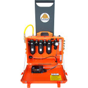 Air Systems International 100 CFM Blast-Air™ Cart, 4 Outlet, Schrader Fitting, BA-100