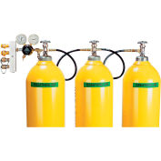 Air Systems International 3-Cylinder Breathing Air Cascade Assembly, 4500 PSI, Schrader, CBA3-347NB