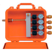 Air Systems 4-Outlet Remote Point-of-Attachment Box, Independent Regulator, Hansen Fitting, POA-4R