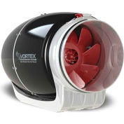 Vortex S-Line Ultra Quiet In-Line Duct Blower Fan S-600 - 6&quot;, 120V, 347 CFM