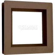 Steel Low Profile Slimline IG Vision Lite For 1" Glazing VSIG2430B 01, 24" X 30", Bronze