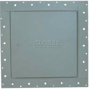 Concealed Frame Access Panel For Wallboard, Cam Latch, White, 14"W x 14"H