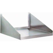 Advance Tabco MS-18-24-X Wall-Mounted Microwave Shelf Stainless Steel - - 24"W x 18"D