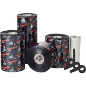 Inkanto AXR 7+ Premium Resin Ribbons, 130mm W x 450m L, Black, 24 Rolls/Case