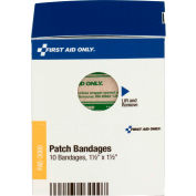 First Aid Only FAE-3000 SmartCompliance Patch Bandages, Plastic, 1 1/2&quot;X 1 1/2&quot;, 10/Box, Refill