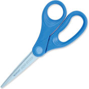 Westcott® Non-Stick Scissors with Microban® Protection, 8"L Straight, Blue