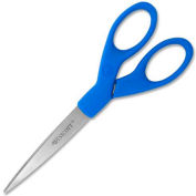 Westcott® All Purpose Preferred Stainless Steel Scissors, 7"L Straight, Blue