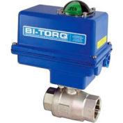 BI-TORQ 3/4" 2-Pc SS NPT Ball Valve W/NEMA 4 115VAC/4-20mA Positioner