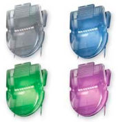 Advantus® Panel Wall Clips, 40 Sheet Capacity, Metallic Colors, 20/Pack