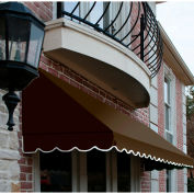 Awntech CF44-8BRN, Window/Entry Awning 8' 4 -1/2"W x 4'D x 4' 8"H Brown