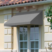 Awntech EN1030-5G, Window/Entry Awning 5' 4-1/2"W x 2' 6"D x 1' 4"H Gray