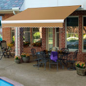 Awntech KWR14-T, Retractable Awning Right Motor 14'W x 10'D x 10"H Linen