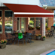 Awntech MM14-EXE-TER Retractable Awning Manual 14'W x 10"H x 10'D Terra Cotta