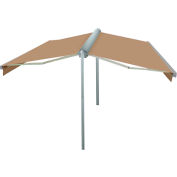 Awntech RICH10-T, Retractable Awning Free Standing Manual 10'W x 16'D x 8'H Tan