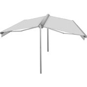 Awntech RICH10-W, Retractable Awning Free Standing Manual 10'W x 16'D x 8'H Off-White