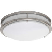 Amax Lighting LED-JR003NKL LED Ceiling Fixtures, 35W, 4000 CCT, 2900 Lumens, 82 CRI, Nickel