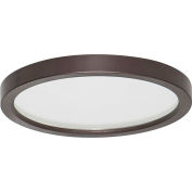 Amax Lighting LED-SM55DL/BZ LED Slim Disk, 9W, 3000 CCT, 580 Lumens, 80 CRI, Bronze