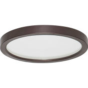Amax Lighting LED-SM7DL/BZ LED Slim Disk, 13W, 3000 CCT, 870 Lumens, 82 CRI, Bronze