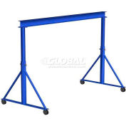 Gorbel® Adjustable Height Steel Gantry Crane, 12'W x 12'-15'H, 2000 Lb. Capacity