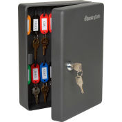 SentrySafe 25 Key Capacity, Key Box, Key Lock, 7-7/16&quot;W x 3-7/16&quot;D x 9-13/16&quot;H, Black